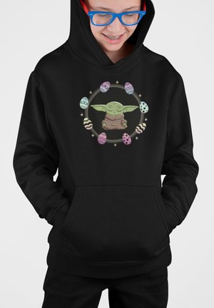Star Wars THE MANDALORIAN EGGING AROUND - Kapuzenpullover - black