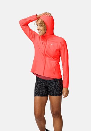 Brooks CANOPY  - Laufjacke - neo cayenne