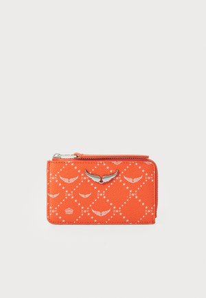 Zadig & Voltaire CARD MONOGRAM - Geldbörse - flame