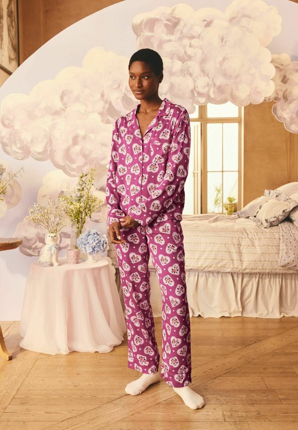 BUTTON  SET - Nachtwäsche Set