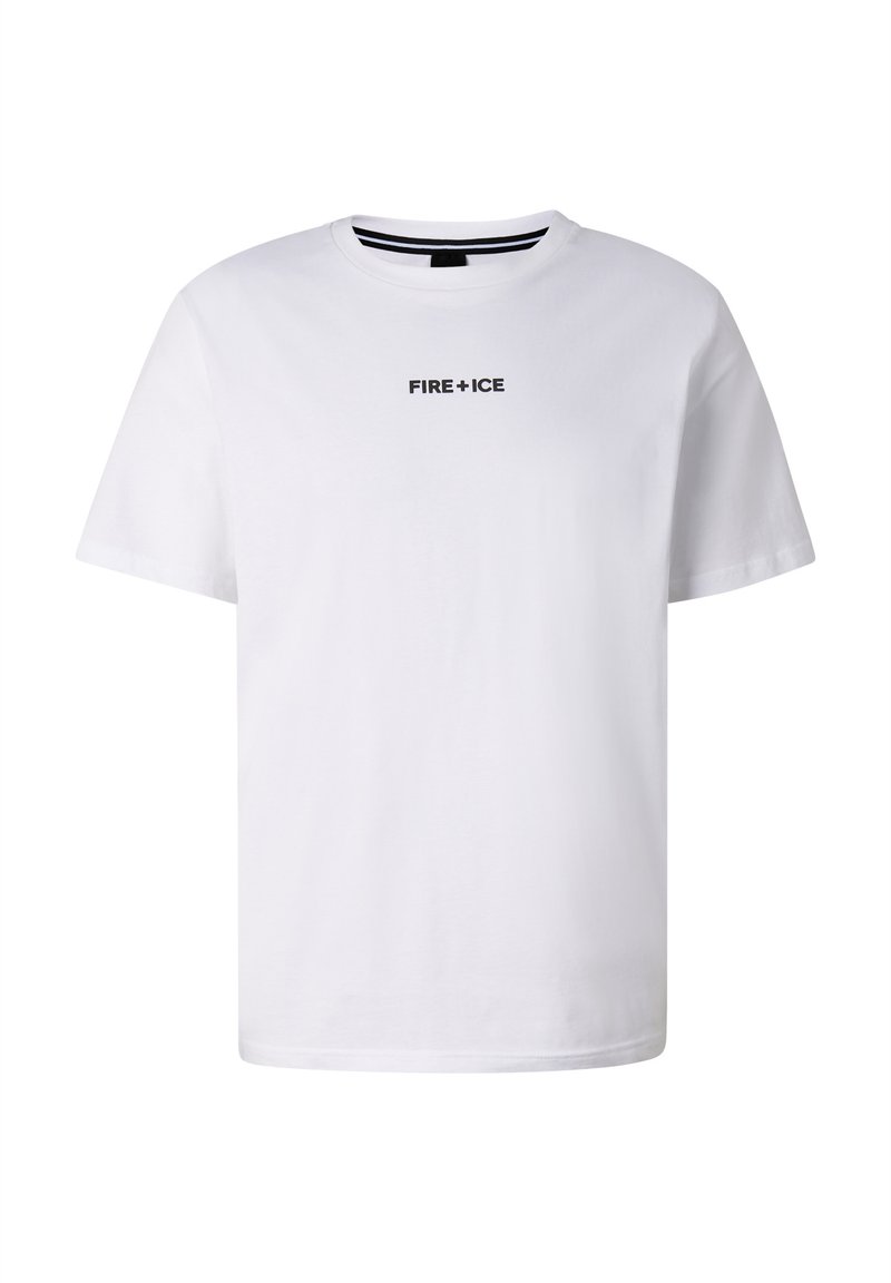 Bogner Fire + Ice T-shirt print wit Bogner Fire + Ice T-shirt print wit