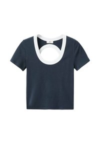 TEEN - Print T-shirt - navy