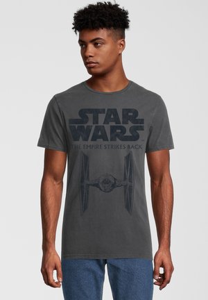 Star Wars T-Shirt Homme Force Awakens Imprimé Amusant Chemise de Détente