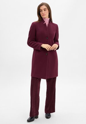 MANTEL - Classic coat - bordeaux