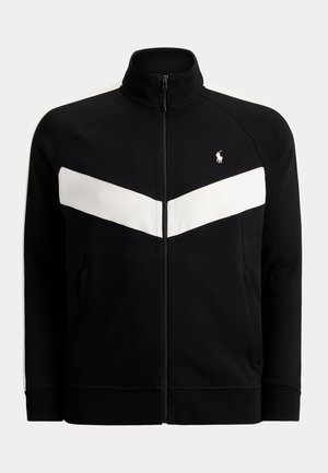 Polo Ralph Lauren Big & Tall, DOUBLE KNIT TRACK JACKET - Суитшърт с цип - black