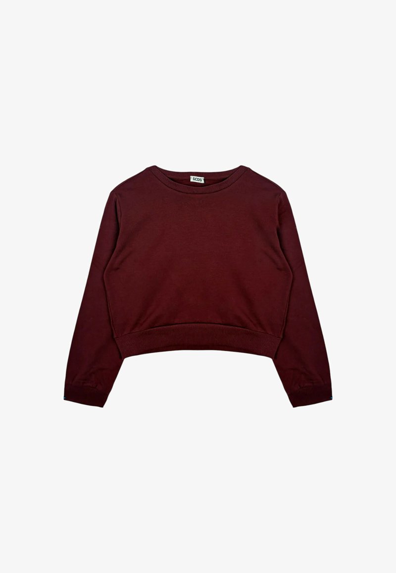 GCDS Felpa - bordeaux