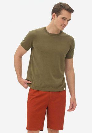 Basic T-shirt - burnt olive