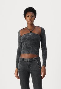 Diesel MARINEL - Ilgarankovis viršutinės dalies drabužis - black