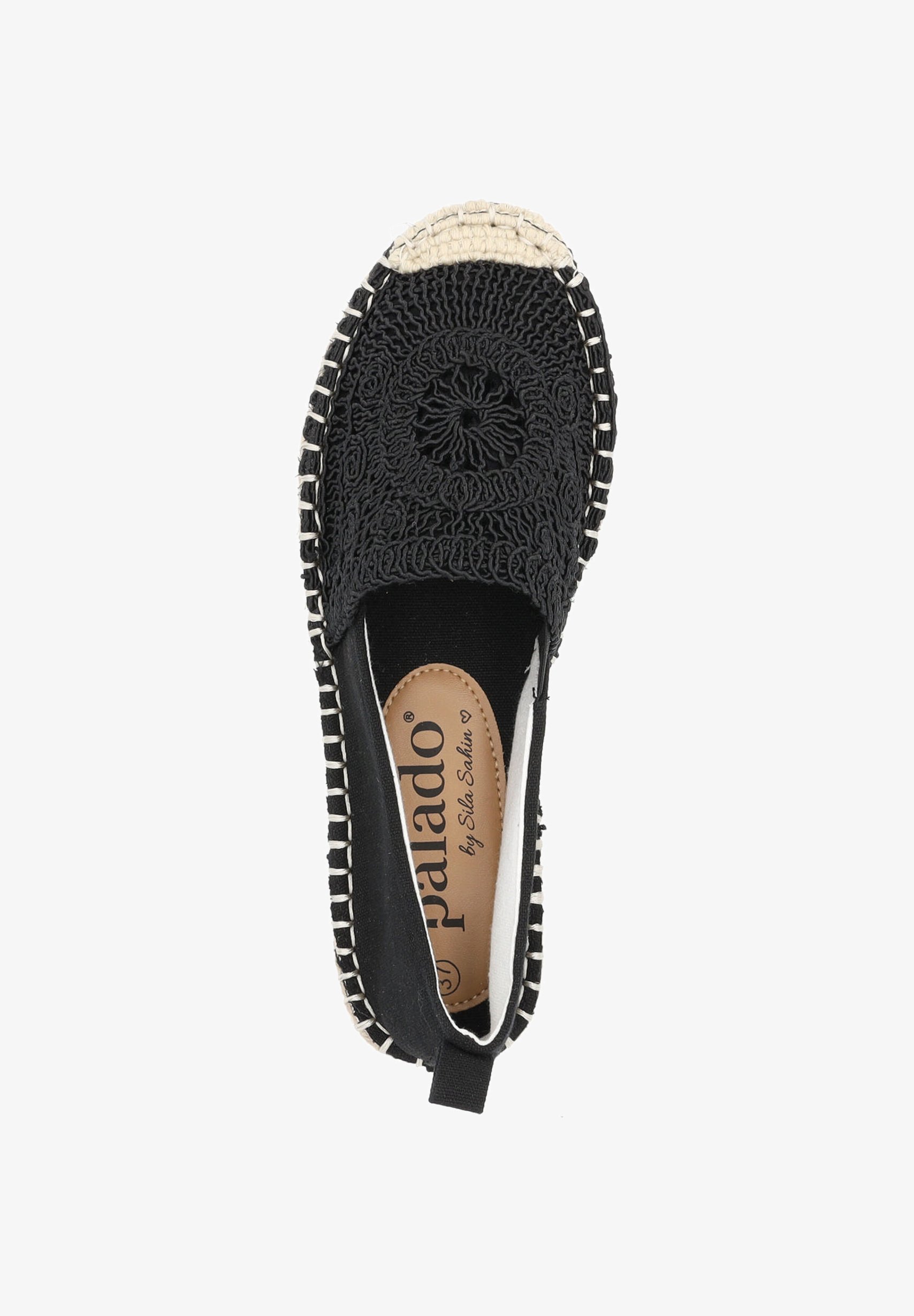 Palado Serd By Sila Sahin – Espadrillas Donna In Tessuto Con Suola In Iuta – Ballerine Eleganti E Comode Per L'Estate