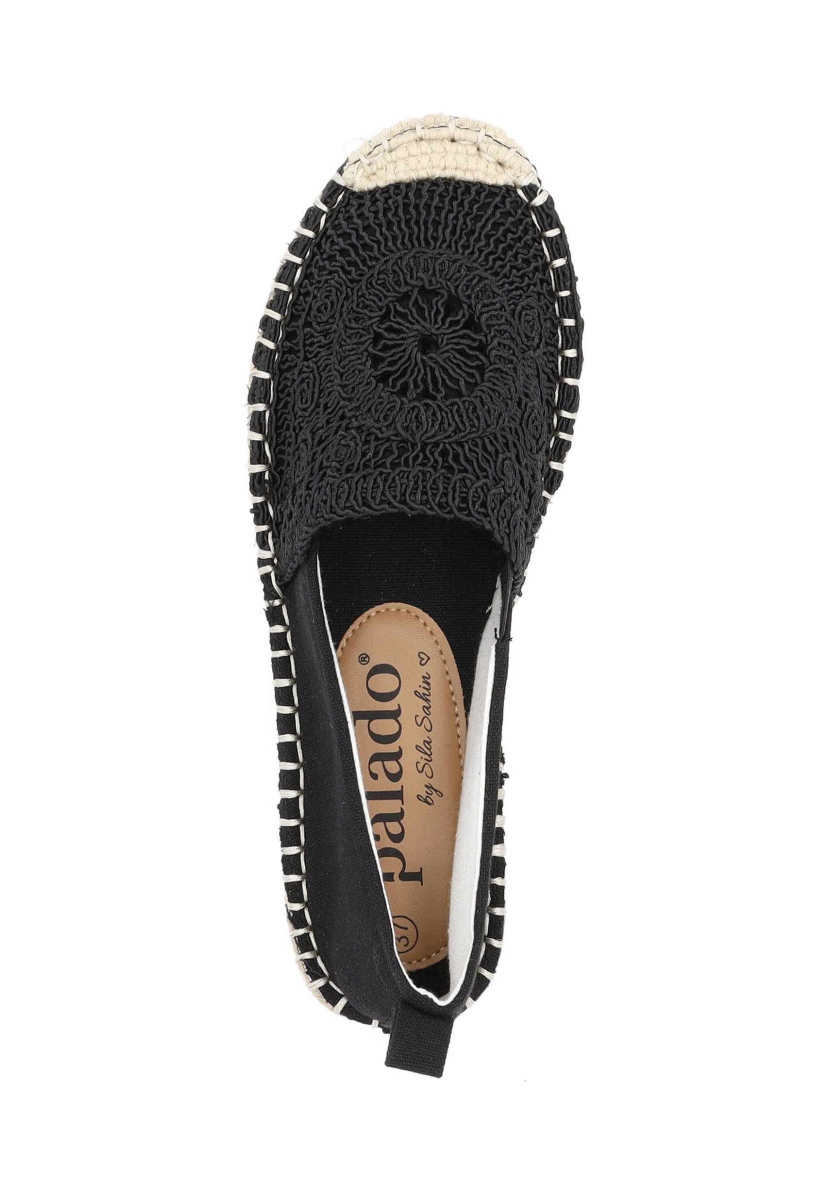 Palado Serd By Sila Sahin – Espadrillas Donna In Tessuto Con Suola In Iuta – Ballerine Eleganti E Comode Per L'Estate