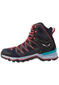 Salewa - MTN TRAINER LITE MID GTX - Hiking shoes - premium navy/blue fog Thumbnail Image 1