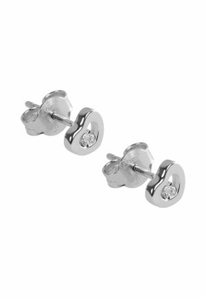 Ohrringe - weißgoldfarben