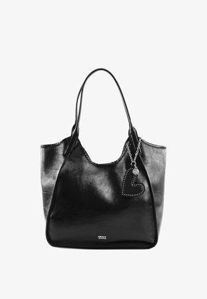 DKNY, MARI TOTE BAG - Sac à main - black silver