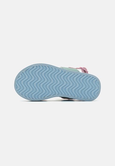 Stella McCartney Kids Sandalias con plataforma - light blue/rose/multi-coloured
