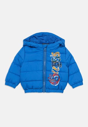 Guess, PUFFER JACKET ZIP - Vinterjakker - blue again