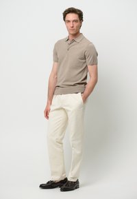 PROFUOMO THE LUXURY BASIC SHORT SLEEVE - Piké - beige