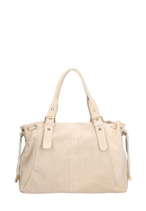 SHOULDER - Handtas - beige