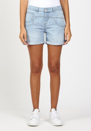 Gang Jeans Shorts - midblu wash