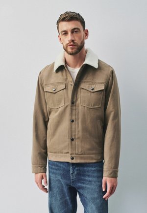 Next, Kunstlederjacke - neutral stone