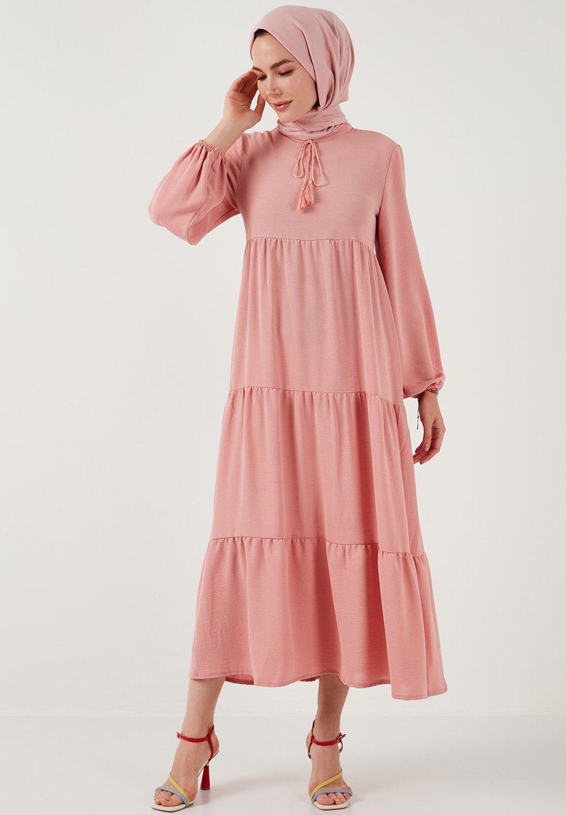 LELA REGULAR FIT - Maxi dress - dusty rose/light pink - Zalando.ie