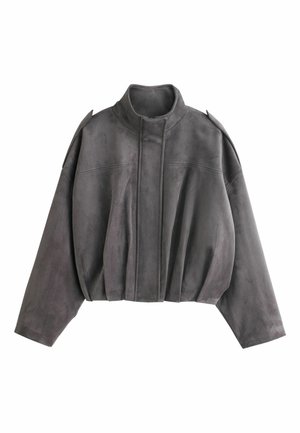 Next, Kunstlederjacke - grey