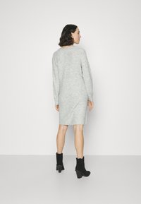 ONLY MATERNITY OLMCAROL - Gebreide jurk - light grey