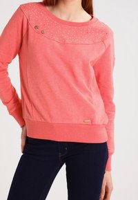 Ragwear Sweatshirt - mottled pink