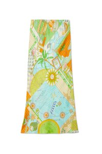 ISLA DORRIS SKIRT - Maxirock - blue