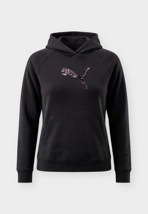 Puma, SEQUINS STANDARD HOODIE - Hoodie - black