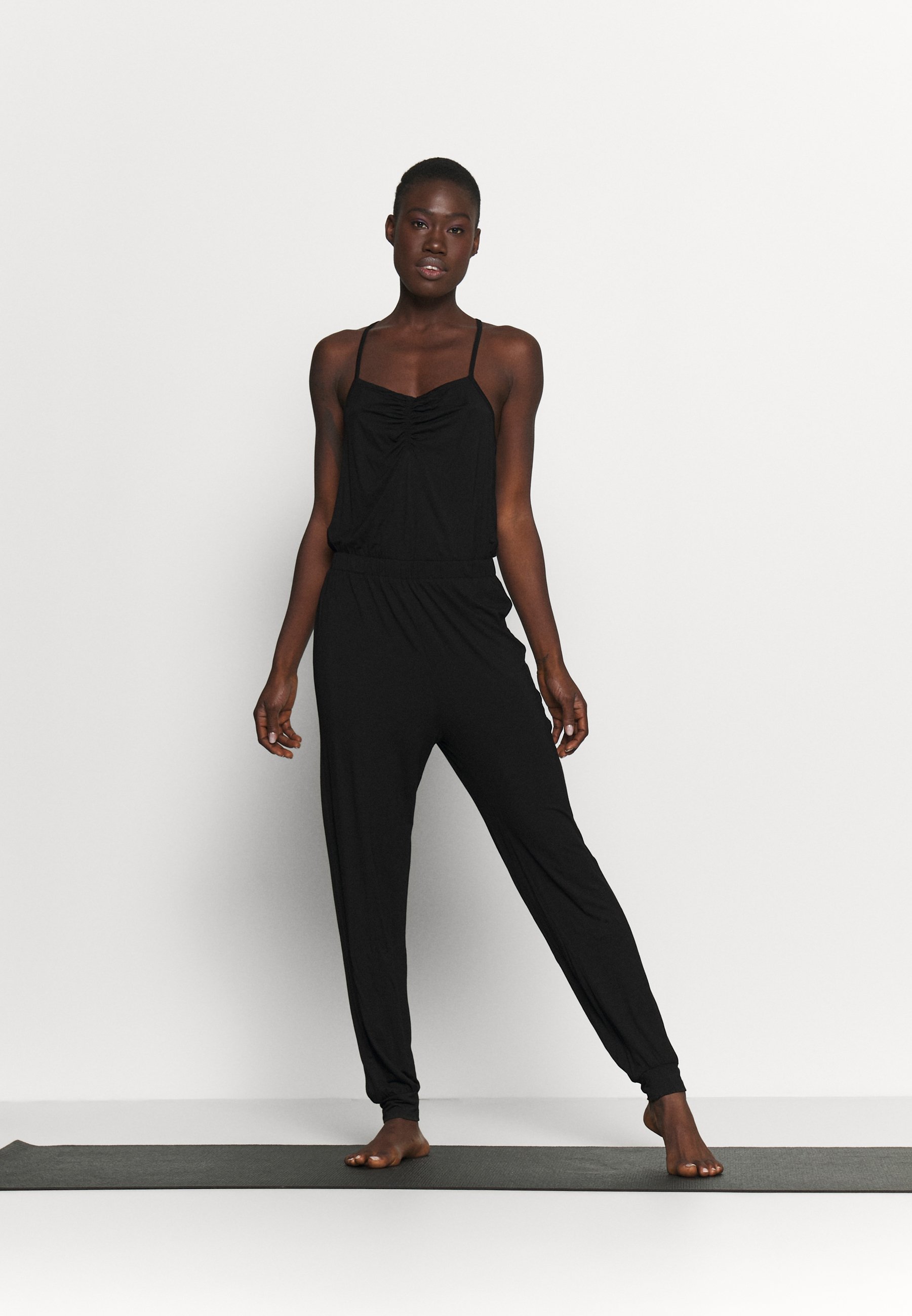 South Beach CAGE BACK YOGA ROMPER - Tuta sportiva - black/nero - Zalando.it