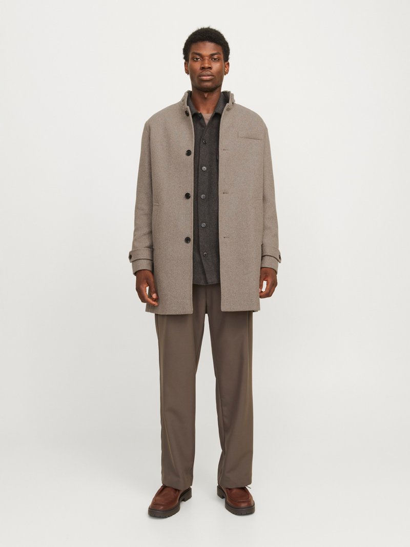 Jack & Jones JJZAC COAT - Mantel - black/zwart Jack & Jones JJZAC COAT - Mantel - black/zwart