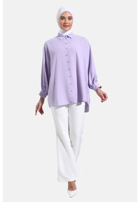 Modanisa POINT COLLAR REFKA - Blusa - dusty lilac