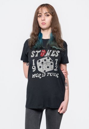 THE ROLLING STONES DICE TOUR 72 ECO - Print T-shirt - black