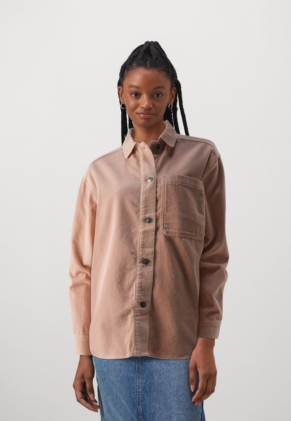 ONLMARTA SHACKET - Button-down blouse - rose smoke