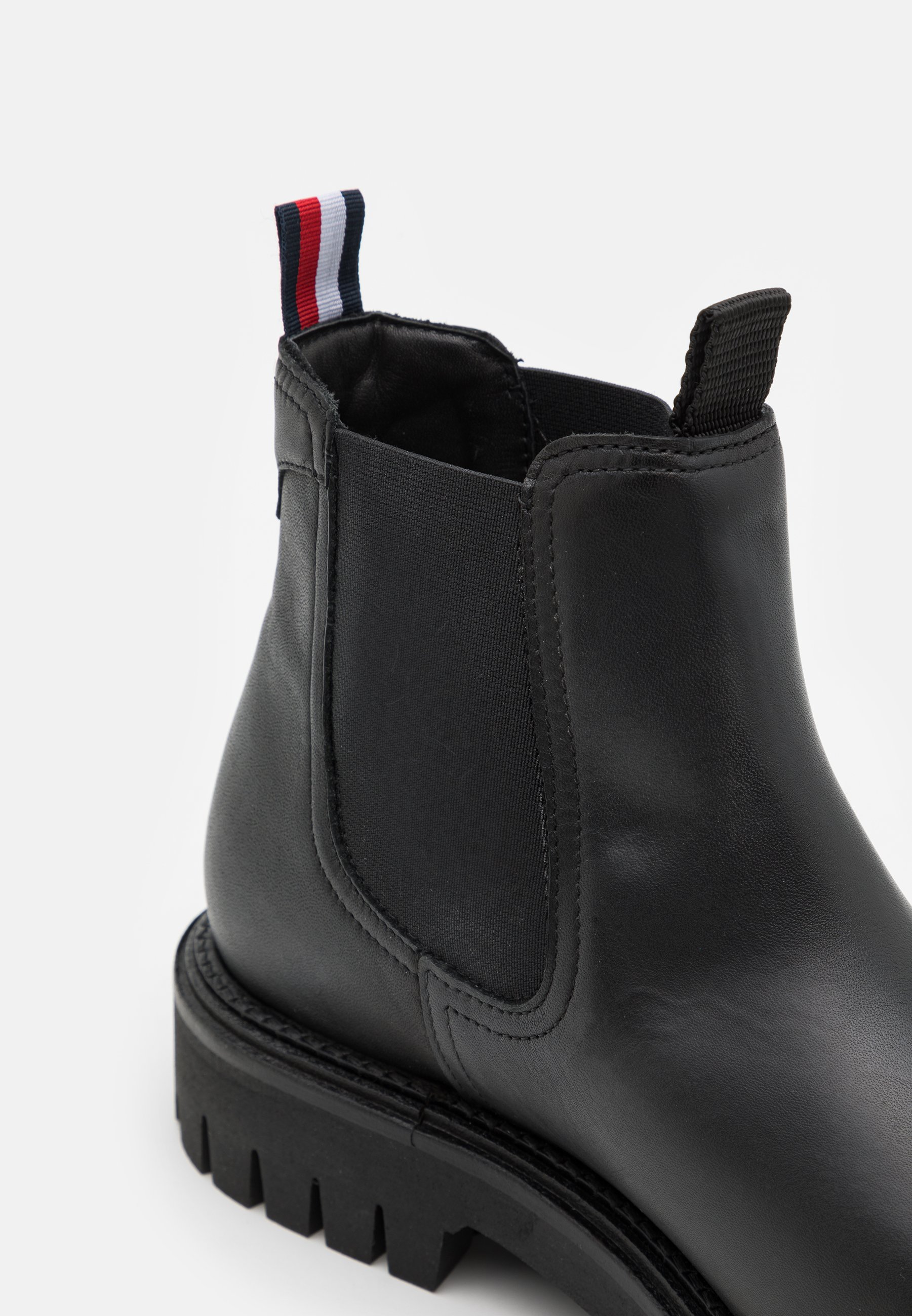 tommy hilfiger chunky dress boot
