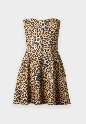 STRAPLESS GRACE MINI DRESS - Robe de jour - multi-coloured