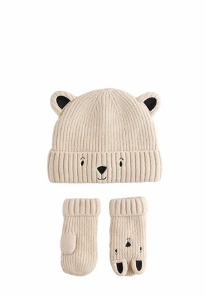 Next, HAT AND GLOVES SET 2 PIECE - Čiapka - neutral bear character