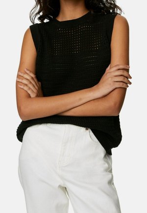 Strickpullover - black