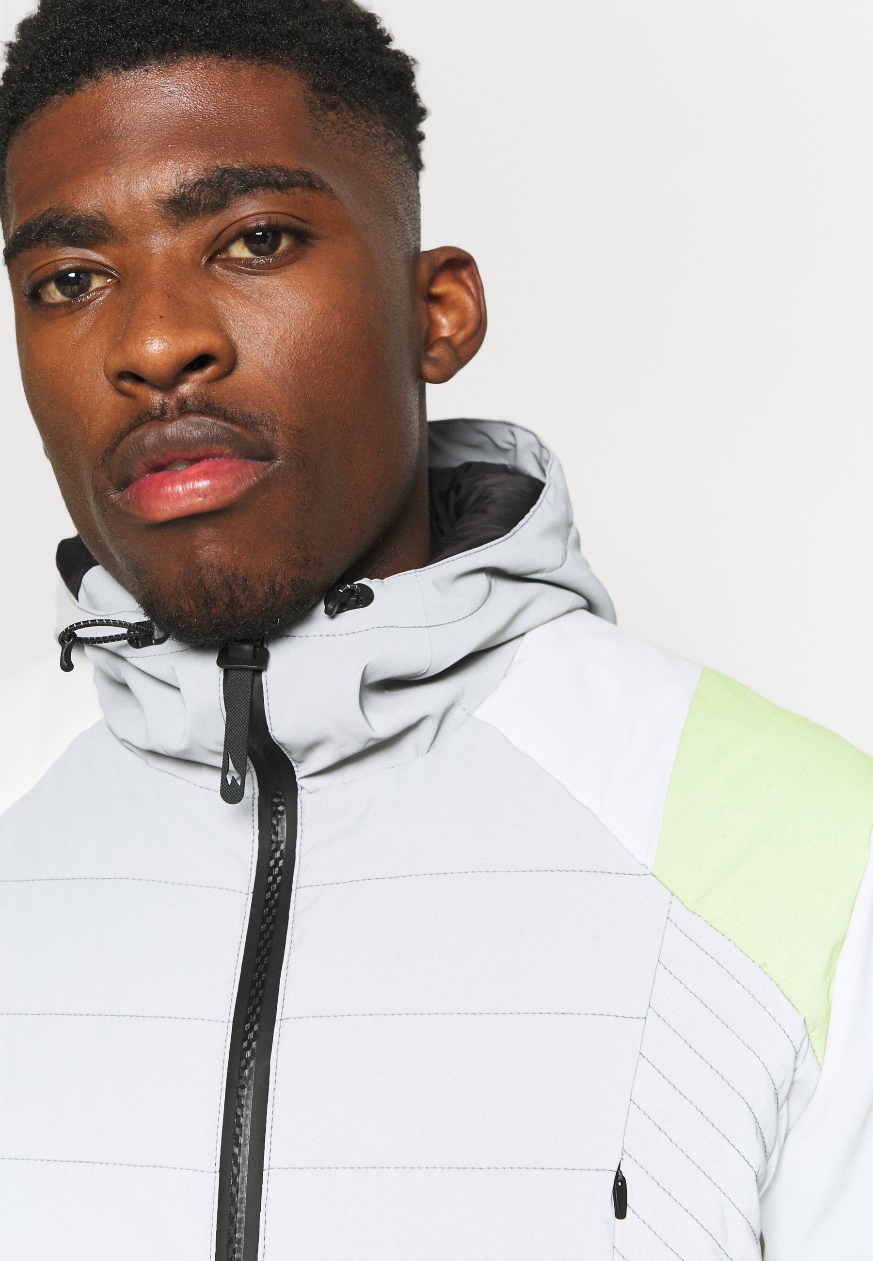 bright running jacket