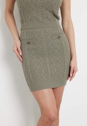 Mini skirt - green