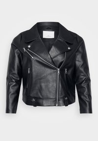 ONLY Carmakoma CARVERA BIKER - Jachetă din imitație de piele - black