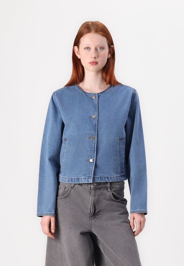 VIREBA O NECK - Jeansjacke