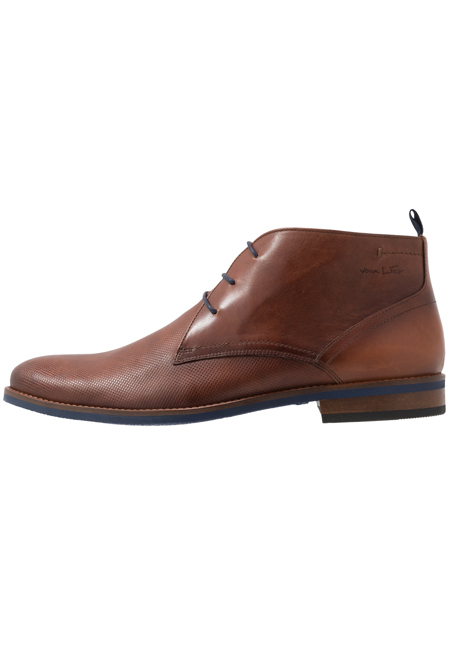 Van Lier SABINUS Snøresko cognac Zalando.no Van Lier SABINUS Snøresko blue Zalando.no