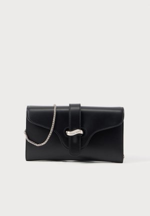 CONSTANZA WALLET ON CHAIN - Taška cez plece - black