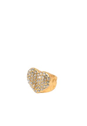 TEXTURA CORAZON - Anillo - oro