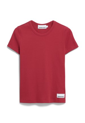 ARMEDANGELS KARDAA - Basic T-shirt - red ash