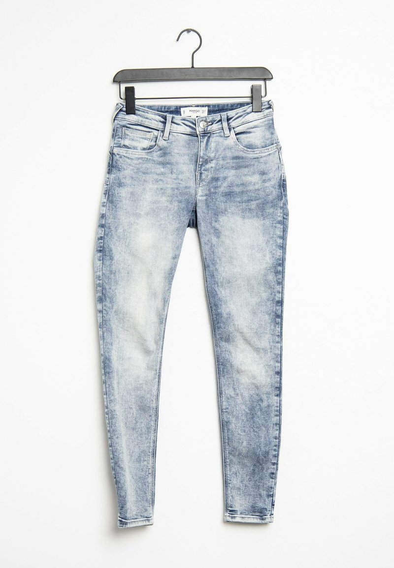 Mango Džíny Slim Fit - blue