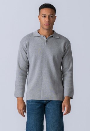 Langærmet T-shirt - grey