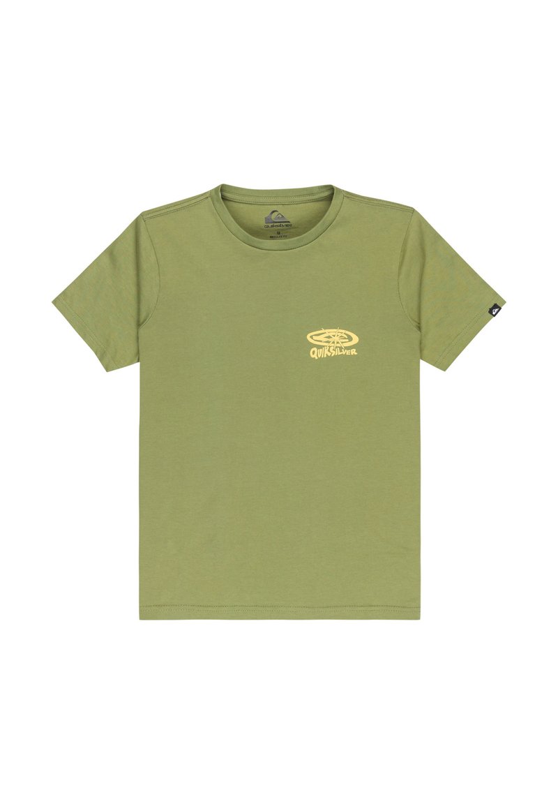 Quiksilver T-shirt print groen