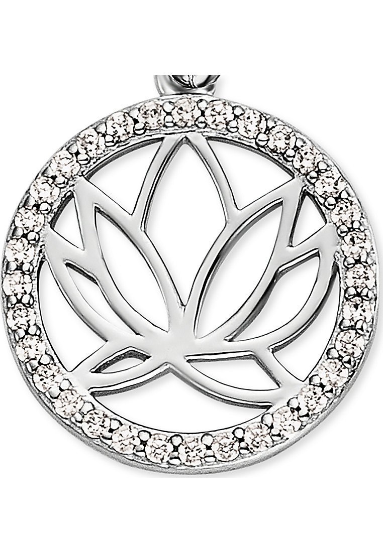 Damen Halsketten | Engelsrufer ENGELSRUFER DAMEN-CHARM CHARM LOTUS 925ER SILBER ZIRKONIA Anhänger silber/silberfarben - KF50231 Damen Halsketten | Engelsrufer ENGELSRUFER DAMEN-CHARM CHARM LOTUS 925ER SILBER ZIRKONIA Anhänger silber/silberfarben - KF50231